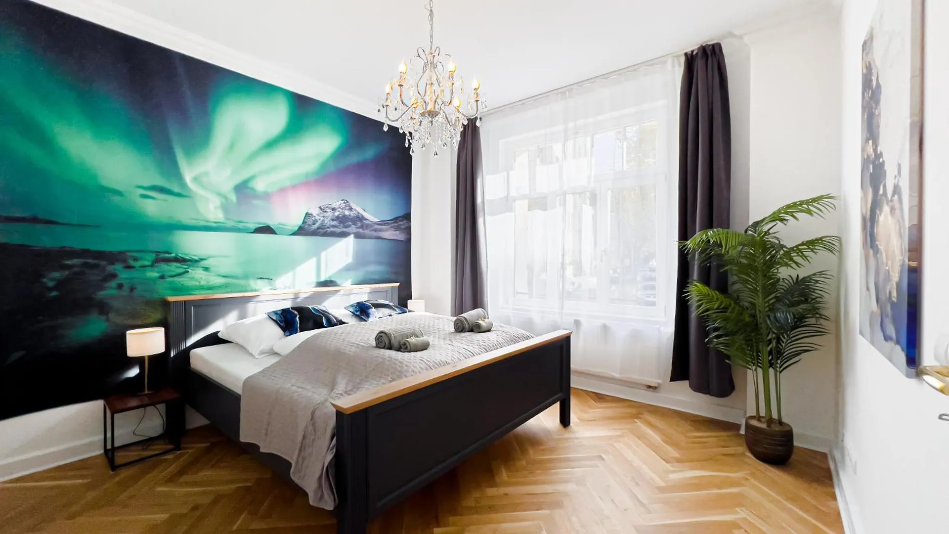 Erstklassiges Ferienapartment Citynah Mit 1 Schlafzimmer - Wifi, Tv, Kuechenzeile, Waschmaschine&Trockner Lipsia