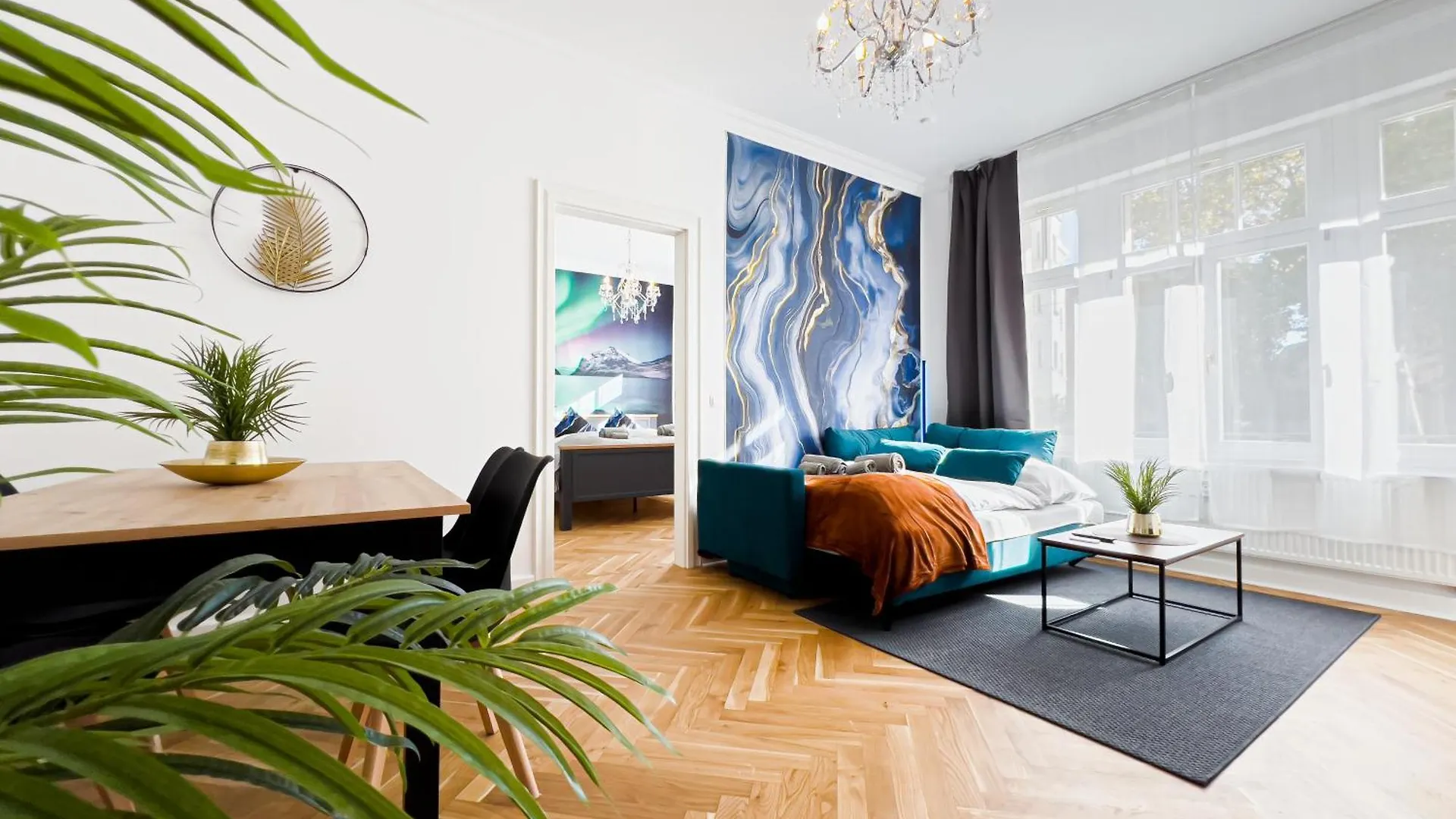 Apartment Erstklassiges Ferienapartment Citynah Mit 1 Schlafzimmer - Wifi, Tv, Kuechenzeile, Waschmaschine&Trockner Leipzig Germany